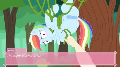 'Bedtime Stories for Little Ponies - Rainbow Dash and Her Sexy Sim Wife'