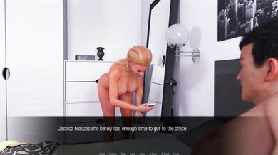 'Forbidden Love: Jessica's First Day at the News Station with her Boss, O'Neil.'