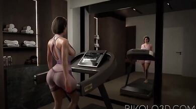 "Mighty Titan Rikolo Sets His Eyes On Jill As She Walks By, And The Adventure Begins"