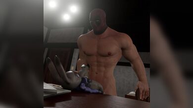 Rewritten: "Deadpool takes Judy Hopps on a wild ride, giving her maximum effort and making sure the experience lasts longer with no sound."