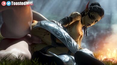 "The Buttered Buns and Lube Lounge: A Tasteful Romp with Lae'zel's Side F*ck (ToastedMW)"