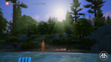 'Sexy young lady is having her pussy torn apart by two massive cocks'