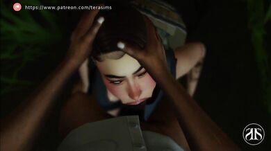 'Sexy young lady is having her pussy torn apart by two massive cocks'