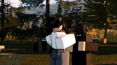 Watch as two Roblox characters engage in a hot and steamy gay sex scene, featuring Takkun the dog getting fucked by another character.