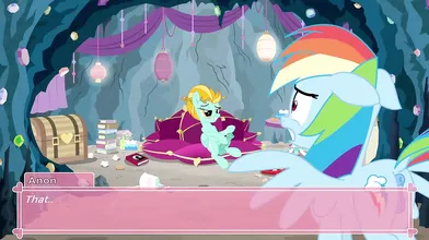 'My Little Pony: Friendship is Magic - Sim Dash Rainbow: The Quest for Love and Lust'