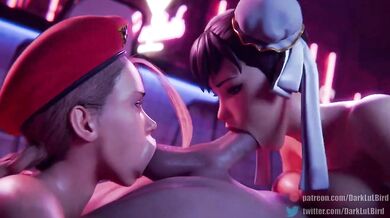"Street Fighter X Hentai: Cammy and Chun-Li's Killer Combo (Darklulbird Remix)"
