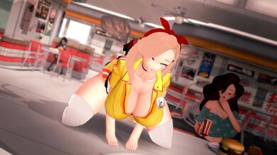 "Riding the Dildo with a Vengeance!"