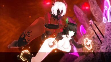 "Girlfriend's Trip to the Demon Kingdom - Fun Time with Sexy Monsters!"