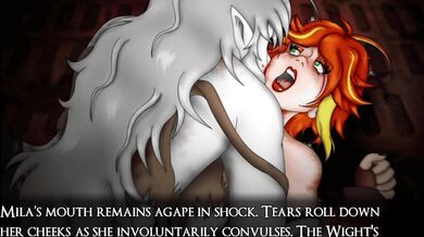 'The Hottie Vampire Hunter Meets The Sultry Undead Beauty in The Haunted Abbey'