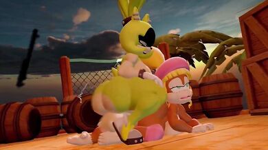 "Busty MILF Dixie gets pounded by her young neighbor, Surge."