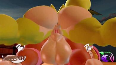 "Busty MILF Dixie gets pounded by her young neighbor, Surge."