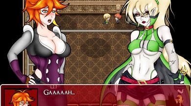 'The Vampire Queen's Hidden Desires Revealed as Bridgette Defeats the Crimson-Veiled Vampire Hunter in a Steamy Night of Passionate Love-Making'