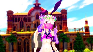 "Lady Shimakaze and Avra K'Davarah's Sultry Sexcapade in the Mushroom Kingdom [MMD R15] by Hamselvish"