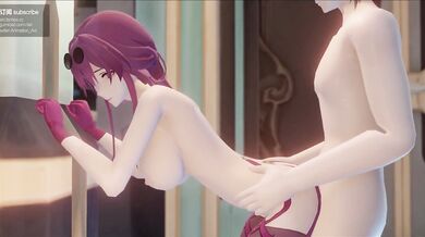 'Blazing Rail Starlet PMV: Honkai Hentai Express!'