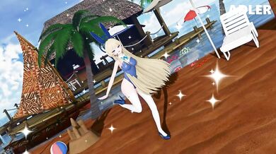 "Rebirth of a Goddess: Asuma Toki Blue Archive [Adler]"