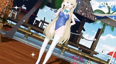 "Rebirth of a Goddess: Asuma Toki Blue Archive [Adler]"