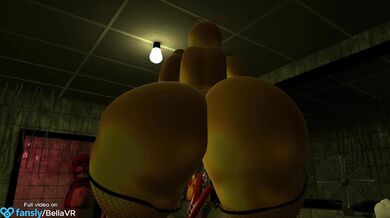 "Sexy Toy Chica Wiggles Her Ass in Hyper Mode!"