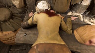 "Mommy, why is there a giant axe in my bedroom?"