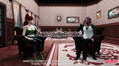 'Makoto's Part 3 - Cheating Before the Ceremony and at the Honeymoon Hotel'.