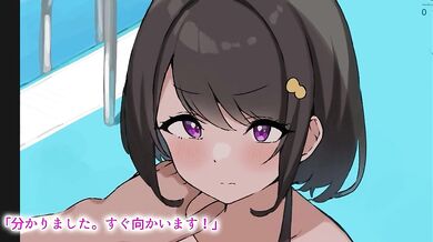 A hot swimmer gets seduced by her coach in the locker room after practice.