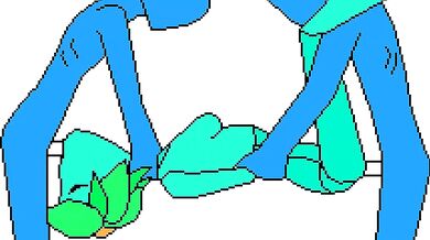 "A Floran Woman Gets Spit-Roasted by Two Hylotls in a Tasteful Hentai Video"