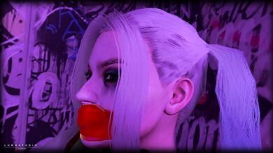 "Harley Quinn Gets Caught in a BDSM Web by LumbeStudios"