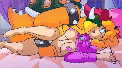 "Bowser Wakes Up to a Surprise from Princess Peach"