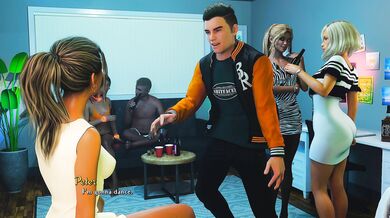 "The Ultimate Dormitory Party: Chapter 8.7 - Becky's Sexual Education Class: The Final Exam of Oral and Anal Sex for Everyone!"