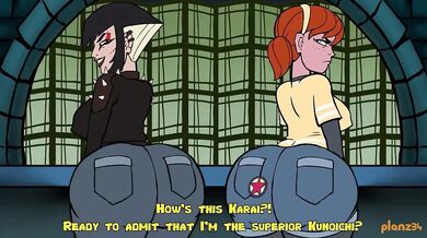 'The Kunoichi Twerks Off with Plan Z34 in the Bedroom of Love'