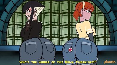 'The Kunoichi Twerks Off with Plan Z34 in the Bedroom of Love'