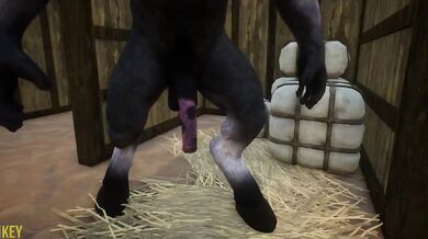 'Busty Redhead in the Wild with a Handsome Stallion: A Hot Compilation of Horny Horseplay'
