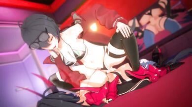 "Mouthful of Cum in Honkai Land - A Hentai Porn Adventure!"