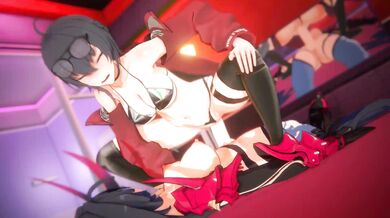 "Mouthful of Cum in Honkai Land - A Hentai Porn Adventure!"
