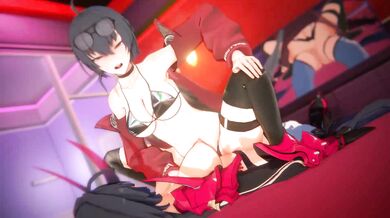 "Mouthful of Cum in Honkai Land - A Hentai Porn Adventure!"