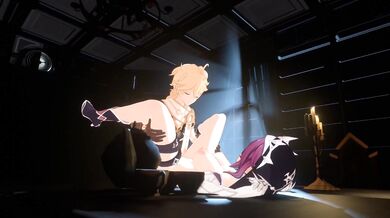 'Genshin Impact: Rosaria and Aether's Passionate Night of Lust in the Ancient Forest'
