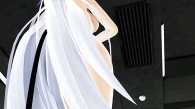 'Busty Milf with C-Cup Breasts, Wiggling her Perky Tits and Ass in Red Lingerie, Surrounded by a Crowd of Horny Men'