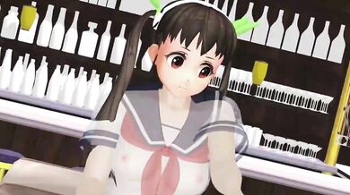 'Mayoi and Shinobu - Sapphic Vampires'