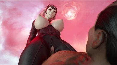 'Scarlet Witch Takes Her New Husband [0Zman] for a Ride'