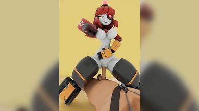 Mimi the sentry is caught in a compromising position by her commanding officer during a routine security check.