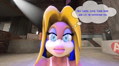 Rewritten as: "A Sweet Kiss with Candy Kong: A First-Person Perspective"
