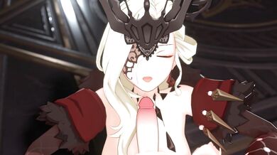 The MILF Next Door: Genshin Impact La Signora Blowjob Oldstump