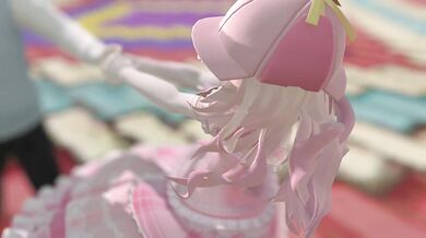 The CERN director seems to be taking a virgin senior AO to a hotel with her pigtailed roommate.