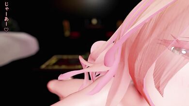 The CERN director seems to be taking a virgin senior AO to a hotel with her pigtailed roommate.