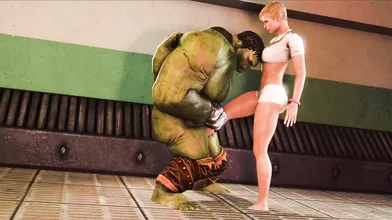 'Hentai PORN: Bubble Butt Bombshell in a BDSM Dungeon!%'