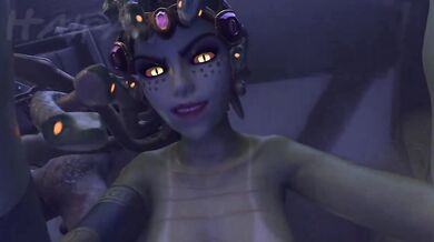 'Reinhardt bangs the local snake girl Haipah in a magical mystic VA Voice'