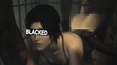 Lara Croft, Blacked and Censored