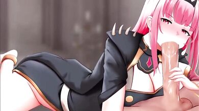 'The Dark Forest's Flower Blooms: Mori and Calliope's Lustful Adventure with Ginhaha'