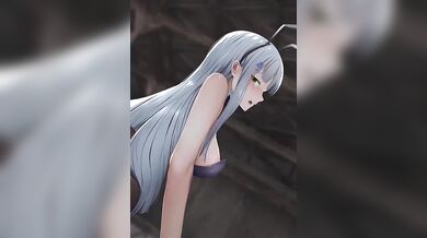 "One-handed Blowjob of the Future - HK416 Assault Rifle Bunny Suit (Ginhaha)"