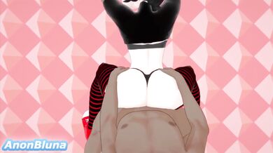 Watch Mavis Dracula and her anonymously-created lover, Anonbluna, get down and dirty in a steamy sex scene that will make your heart race!