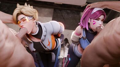 'D.Va Tracer Part 2 [HentaiPorn]'